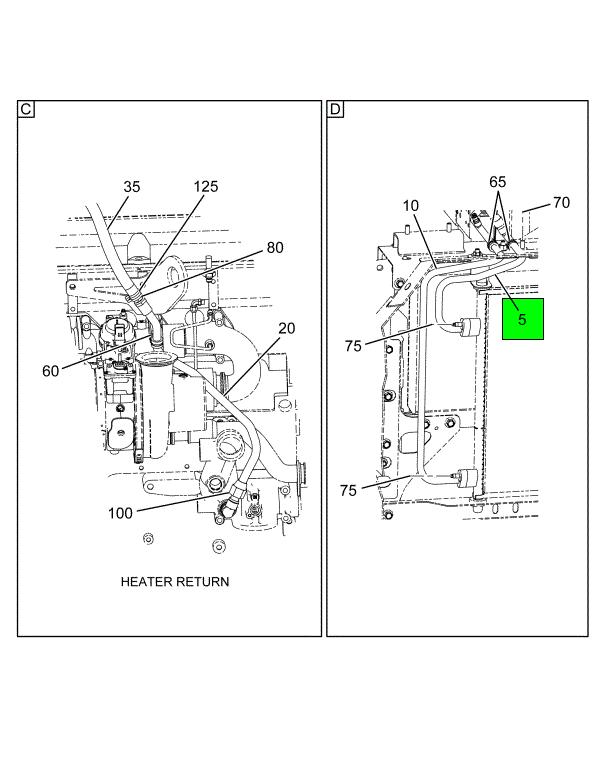 4084758C91 Navistar International HOSE AIR CONDITION COMP TO