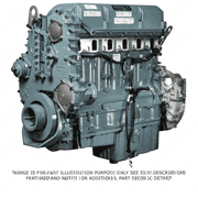 Engine S60 12.7L EPA98 6067PK60 DDEC4