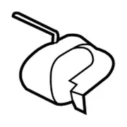 Fuel Filler Door Seal - Left, Inner