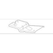 Running Board Mounting Bracket - Right, Front