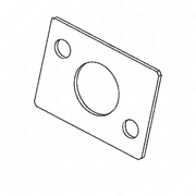 Hydraulic Actuator Heat Shield for S60