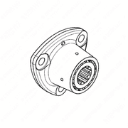 High Pressure Fuel Pump to Power Steering Pump Coupler