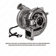 VGT Turbocharger B98/A84/17P for S60 14L with DDEC 6