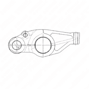 Injector Rocker Arm Assembly for 14L Non-EGR