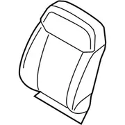 Seat Back Cushion Cover - Right, Front