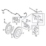 Abs Wheel Speed Sensor Switches Wire - Center