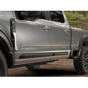 Super Duty Super Crew 2023-2024 Air Design® Black Satin Door Molding Kit