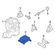 Air Bag Control Module Sensor Multiple Restraint System Unit