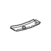 Floor Pan Reinforcement Frame Side Member - Left, Rear, Center