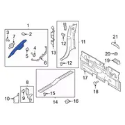 Windshield molding MOULDING