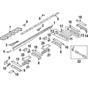 Bracket Cab Chassis - Left, Rear