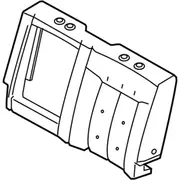 Seat Back Cushion Pad - Left, Rear