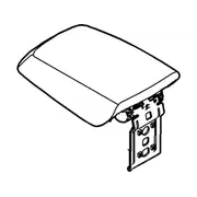 Console Armrest Glove Compartment Door