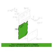 Door Outer Panel - Left, Rear,