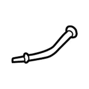 Sunroof Drain Hose Water Tube - Right, Rear, Lower
