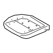 Seat Cushion Foam Pad - Left, Front (XL, XLT)