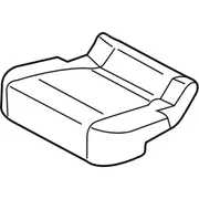 Seat Cover Cushion - Right, Rear
