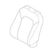 Sandstone Seat Cover <br>A used to replace the original equipment Back cushion of a vehicles