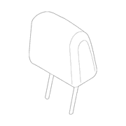 Headrest - Left, Right, Rear
