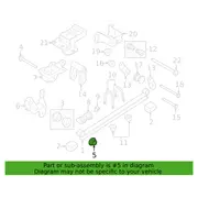 Transmission Crossmember Nut Adjusting Screw