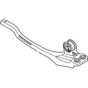 Engine Mount Crossmember Mounting Support - Front 2.3L (MT)