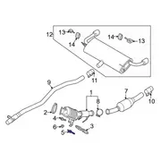 Catalytic Converter Stud - M10 X 24 22 1.5L (AT)