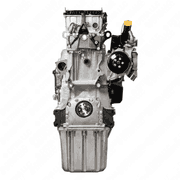 Long Block Engine for Detroit Diesel DD16 15.6L GHG17 with Front Sump, ESN 1018371 and Earlier Models with 3 Rocker Jake