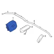 Steering Wheel Air Bag Bags Module Inflator <br>The mounted to The