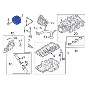 Engine Crankshaft Pulley - 5.2L