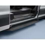 Transit 2017-2024 Long Series Tempest Gray Running Board for Load Door Side Only