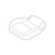 Seat Cover Cushion - Right, Rear