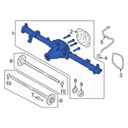 Differential Housing Axle - Rear 3.15 Ratio