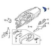 Dashboard Air Vent Louvre (Limited, XLT)