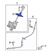 Automatic Transmission Shift Cover Plate Bezel (AT)