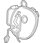 Air Bag Clockspring Cover And Contact Plate (Active Steering)