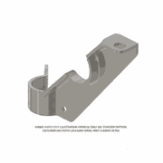 Oil Pan Inlet Tube Bracket - S60 14L EPA07