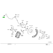 SENSOR,RR BRAKE PICKUP 1