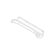 Floor Pan Crossmember - Rear, Center