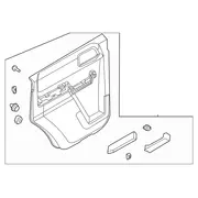 AIR CONDITIONING (A/C) Compressor Bolt Screw - M8 X 103MM