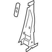 Body B-Pillar - Left, Inner (Convertible)