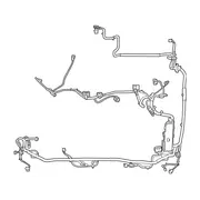 Chassis Frame Reinforcement Trailer Coupling Support Bracket - Right, Inner
