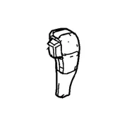 Automatic Transmission Shift Lever Knob Handle - 3.5L (AT)