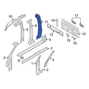 Body C-Pillar - Left, Rear, Inner