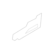Floor Pan Reinforcement Bracket - Left, Rear, Center