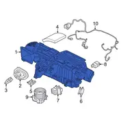AIR CONDITIONING (A/C) Evaporator Core and Case