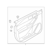 Panel Door Trim - Left, Front, Lower (ST)