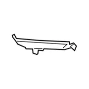 Grille Molding - Right, Front