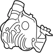Turbocharger Exhaust Manifold - Right 2.7L