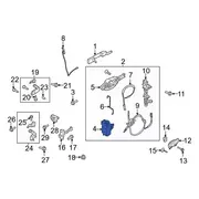 Door Latch - Right, Front