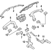 Instrument Panel Air Duct